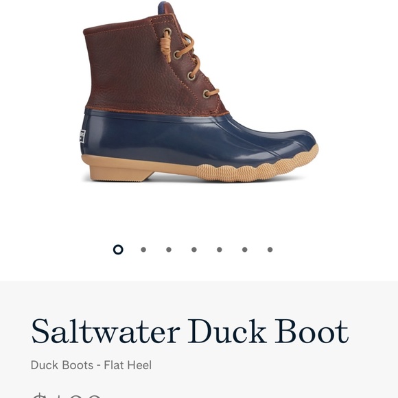 Women’s Sperry Saltwater Duck Boot NWOT - Picture 8 of 8